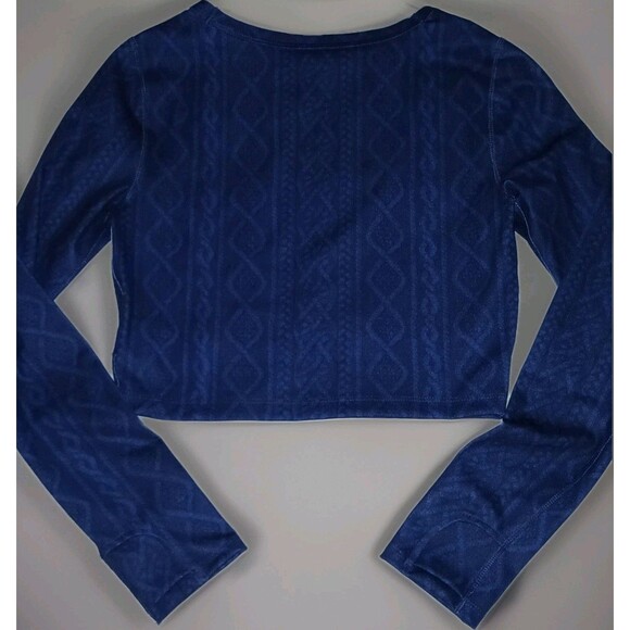 Polo Ralph Lauren Women's Performance Top Sz M Blue Super-Fitted Cropped... - Picture 3 of 7